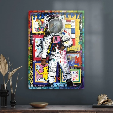 Decovetro Cam Tablo Pop Art Space 70x100 cm