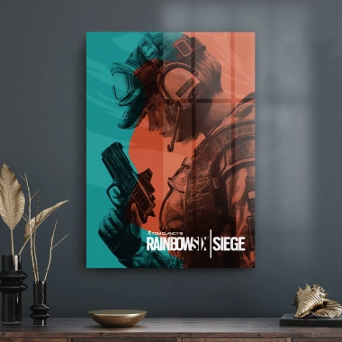Decovetro Cam Tablo Rainbowsix Siege 50x70 cm
