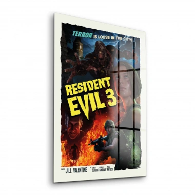 Decovetro Cam Tablo Resident Evil 30x40 cm