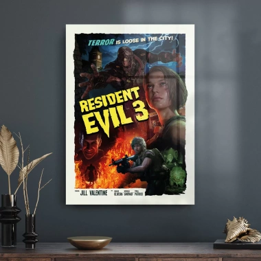 Decovetro Cam Tablo Resident Evil 50x70 cm