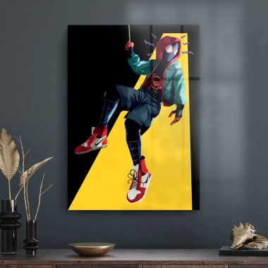 Decovetro Cam Tablo Spider Verse Poster 50x70 cm