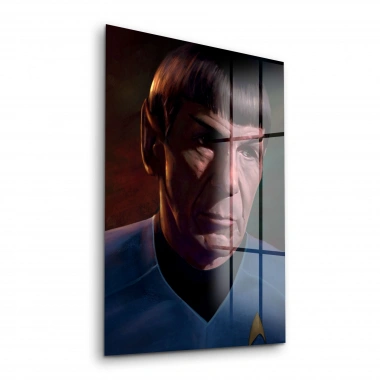Decovetro Cam Tablo Star Trek Mr. Spock 30x40 cm