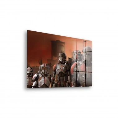 Decovetro Cam Tablo Star Wars Bad Batch 30x40 cm
