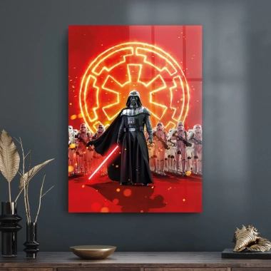 Decovetro Cam Tablo Star Wars Darth Vader 70x100 cm