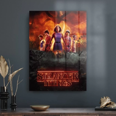 Decovetro Cam Tablo Stranger Things Poster 70x100 cm
