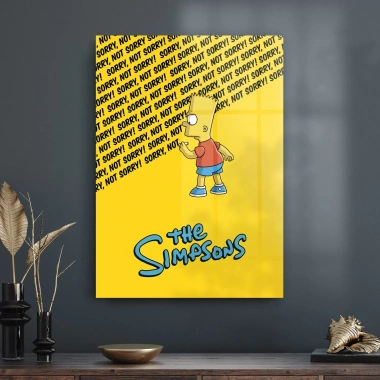 Decovetro Cam Tablo The Simpsons 50x70 cm