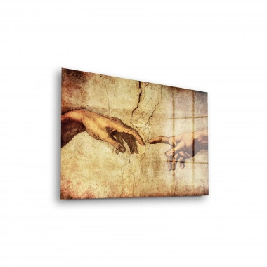 Decovetro Cam Tablo Touch of God 70x100 cm