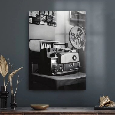 Decovetro Cam Tablo Vintage Film Makinesi 50x70 cm