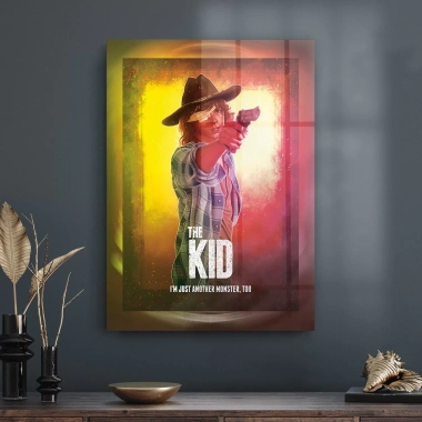 Decovetro Cam Tablo Walking Dead The Kid 50x70 cm