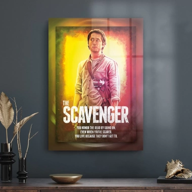 Decovetro Cam Tablo Walking Dead The Scavenger 50x70 cm