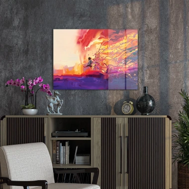 Decovetro Cam Tablo Walking Dreams 50x70 cm