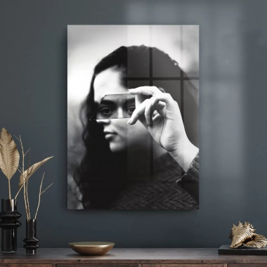 Decovetro Cam Tablo Woman Miror 50x70 cm