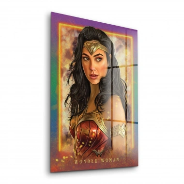 Decovetro Cam Tablo Wonder Woman 30x40 cm