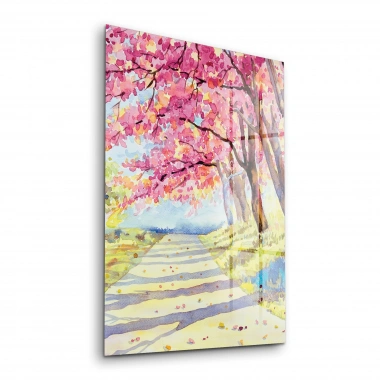 Decovetro Cam Tablo Yağlı Boya Manzara 30x40 cm