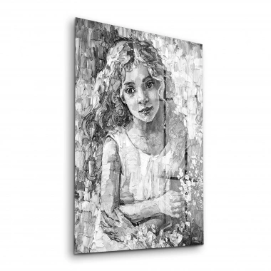 Decovetro Cam Tablo Yağlı Boya Sanatsal 30x40 cm