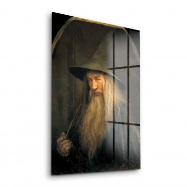 Decovetro Cam Tablo Yüzüklerin Efendisi Gandalf 30x40 cm