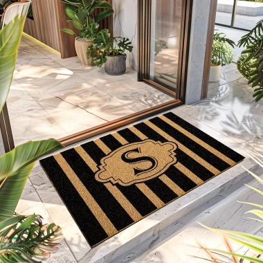 Decovetro Kişiye Özel Paspas Hoşgeldiniz Desenli40 x 60 Cm