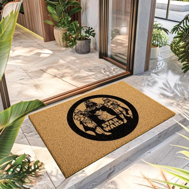 Decovetro Paspas Star Wars Desenli Kapı Önü Paspası40 x 60 Cm