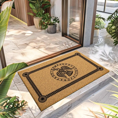 Decovetro Paspas Viking Desenli kapı Önü Paspası40 x 60 Cm