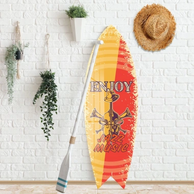 Decovetro ST 4001 Dekoratif Cam Sörf Tahtası 33x100 Cm