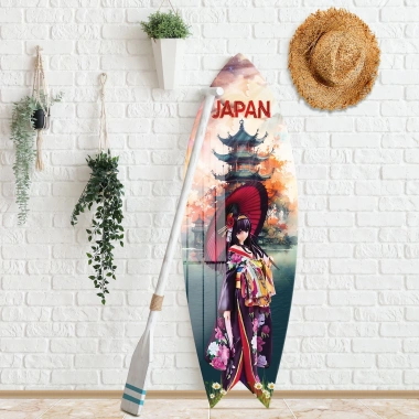 Decovetro ST 4004 Dekoratif Cam Sörf Tahtası 33x100 Cm