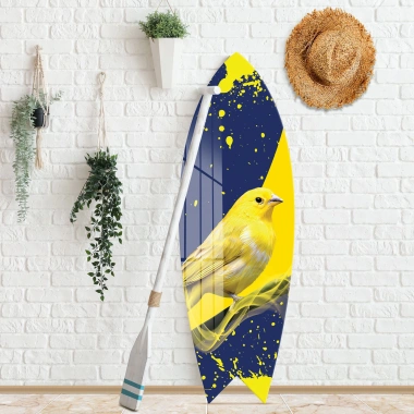 Decovetro ST 4005 Dekoratif Cam Sörf Tahtası 33x100 Cm