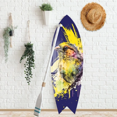 Decovetro ST 4021 Dekoratif Cam Sörf Tahtası 33x100 Cm