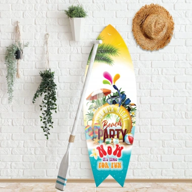 Decovetro ST 4024 Dekoratif Cam Sörf Tahtası 33x100 Cm