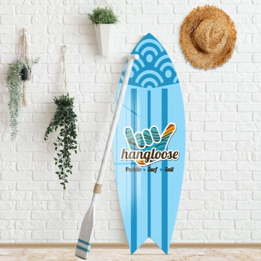 Decovetro ST 4035 Dekoratif Cam Sörf Tahtası 33x100 Cm