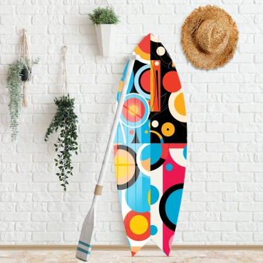 Decovetro ST 4044 Dekoratif Cam Sörf Tahtası 33x100 Cm