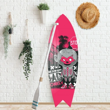 Decovetro ST 4052 Dekoratif Cam Sörf Tahtası 33x100 Cm