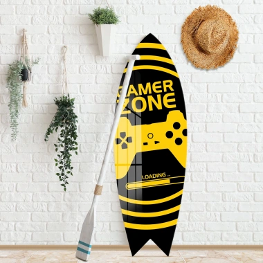 Decovetro ST 4053 Dekoratif Cam Sörf Tahtası 33x100 Cm