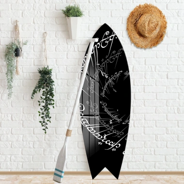 Decovetro ST 4055 Dekoratif Cam Sörf Tahtası 33x100 Cm