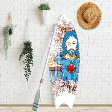 Decovetro ST 4060 Dekoratif Cam Sörf Tahtası 33x100 Cm