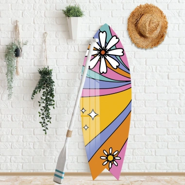 Decovetro ST 4064 Dekoratif Cam Sörf Tahtası 33x100 Cm