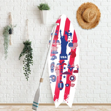 Decovetro ST 4070 Dekoratif Cam Sörf Tahtası 33x100 Cm