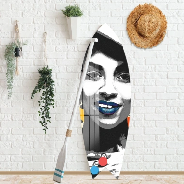 Decovetro ST 4086 Dekoratif Cam Sörf Tahtası 33x100 Cm