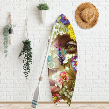 Decovetro ST 4097 Dekoratif Cam Sörf Tahtası 33x100 Cm