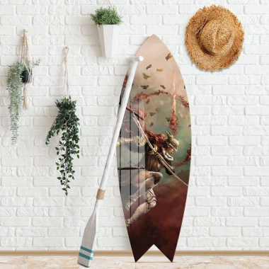 Decovetro ST 4112 Dekoratif Cam Sörf Tahtası 33x100 Cm