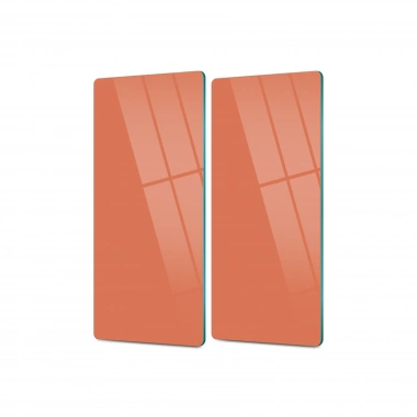 Decovetro Cam Kahve Sofra Sunum Tablası 2li Set 1263 30 x 15 Cm