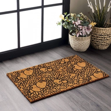 Decovetro Paspas Meyve Bahçesi Desenli Kapı Önü Paspası40 x 60 Cm