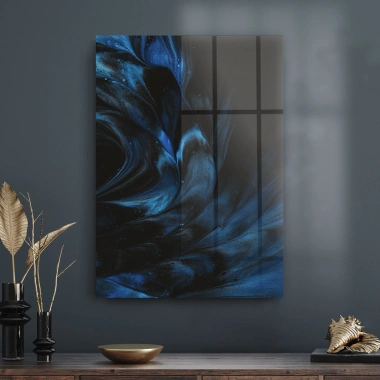 Decovetro Cam Tablo Blue Angel Wing 50x70 cm