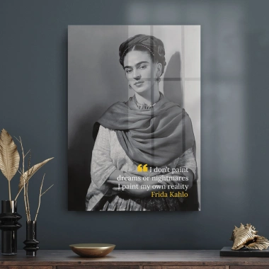 Decovetro Cam Tablo Frida Kahlo 50x70 cm