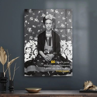 Decovetro Cam Tablo Frida Kahlo 70x100 cm