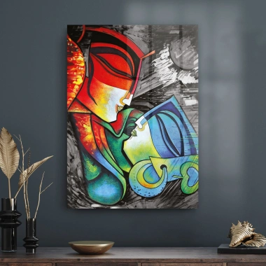 Decovetro Cam Tablo Gemini Love 70x100 cm