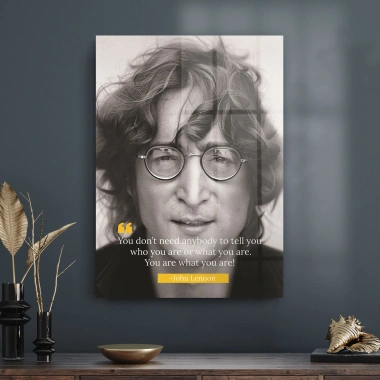 Decovetro Cam Tablo John Lennon 50x70 cm