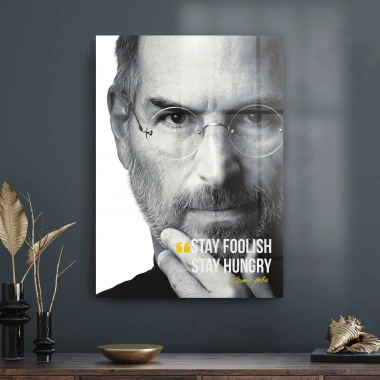 Decovetro Cam Tablo Steve Jobs Quotes 50x70 cm
