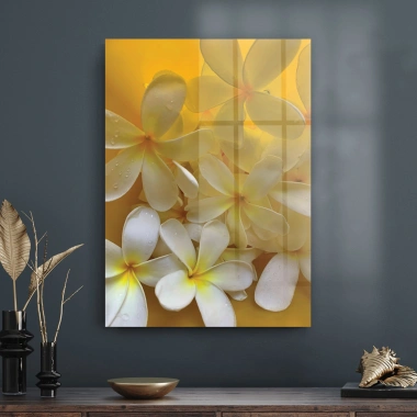Decovetro Cam Tablo White Lily Desenli 70x100 cm