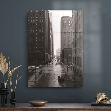 Decovetro Şehir Manzarası Cam Tablo 70x100 cm