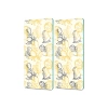 Decovetro Cam Kahve Sofra Sunum Tablası 2li Set Vintage Limon Desenli